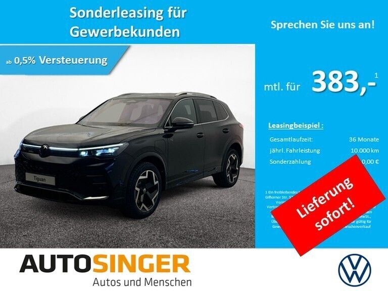 Weiß Gebraucht 2022 VW Tiguan R-line SUV | 54.980 € (Teuer) - Bild 1/4