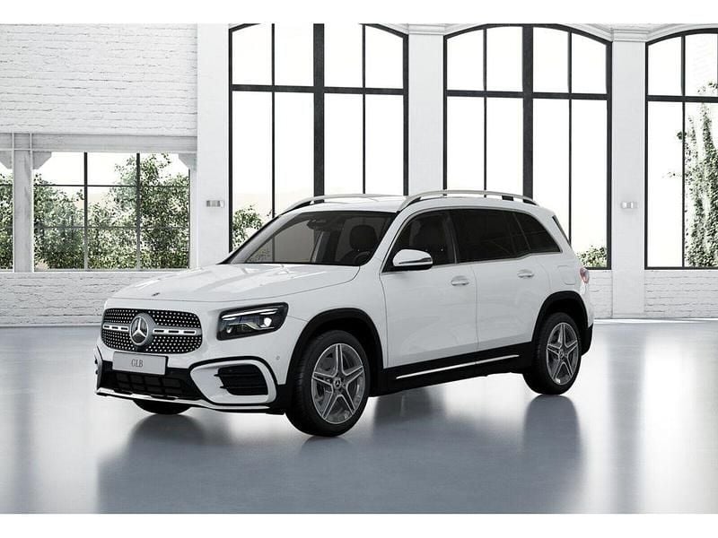 Unilack polarweiß Gebraucht 2024 Mercedes GLB200 AMG SUV | 41.890 € (Fairer Preis) - Bild 1/4