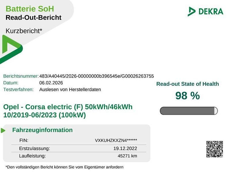 Gebraucht Opel Corsa-e Edition 100 kW (136 PS) 2022 Power orange Kleinwagen