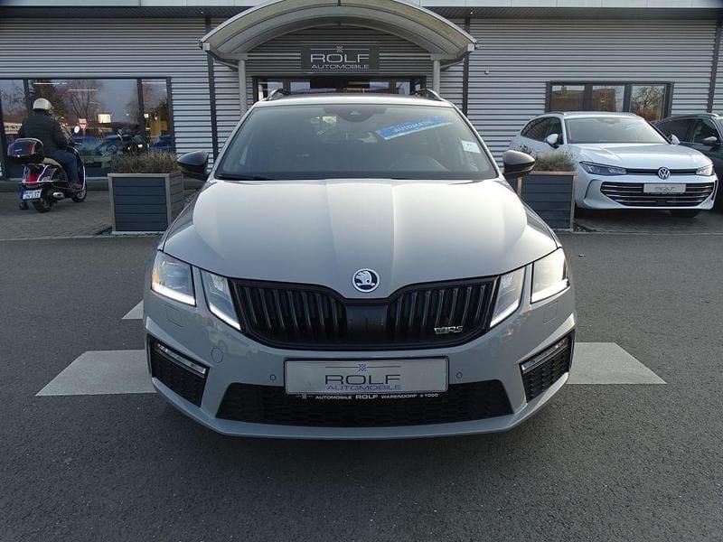 Gebraucht Skoda Octavia RS 245 PS (180 kW) 2020 Hellgrau steelgrau Kombi