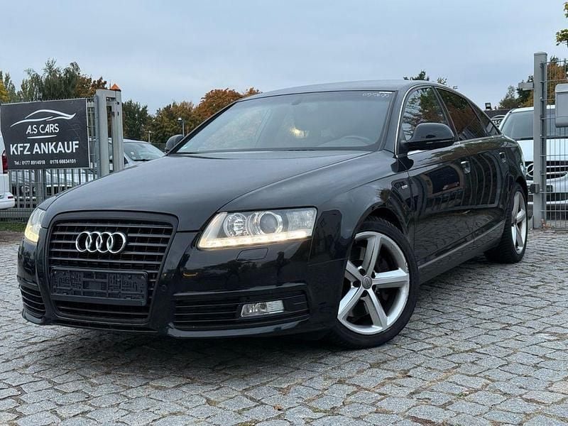 Schwarz Gebraucht 2010 Audi A6 S-Line Limousine | 5.490 € (Superpreis) - Bild 1/4