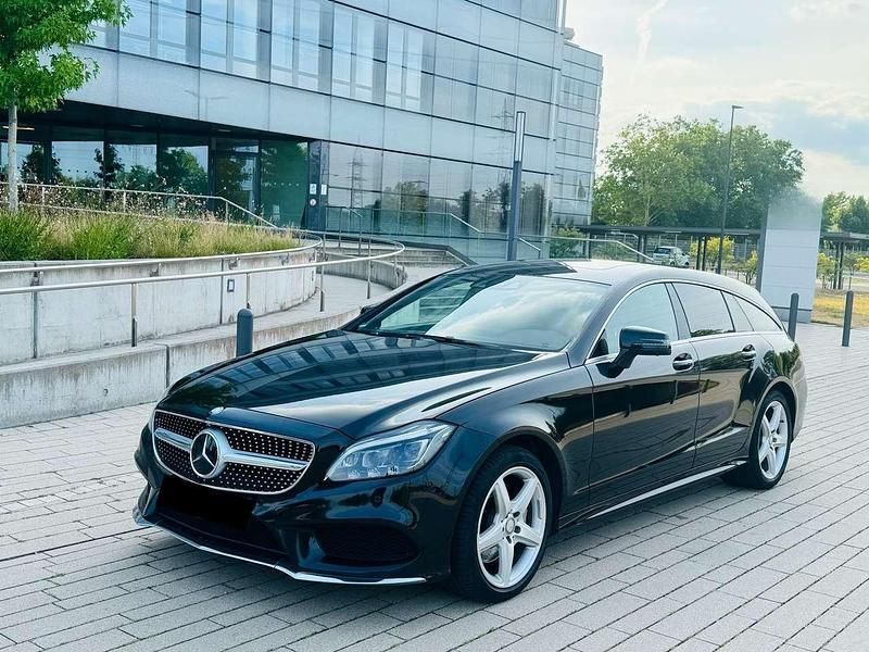 Schwarz Gebraucht 2015 Mercedes CLS350 AMG Kombi | 22.999 € (Guter Preis) - Bild 1/4