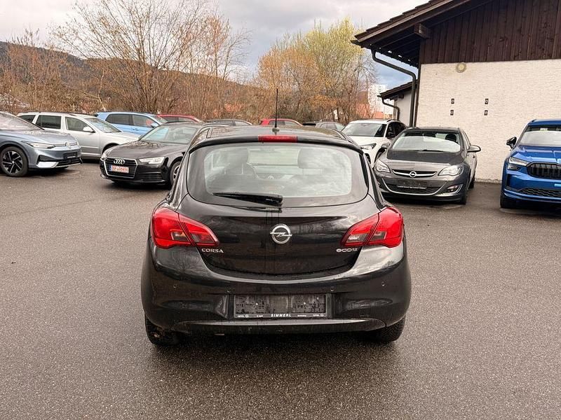 Gebraucht Opel Corsa Edition 75 PS (55 kW) 2015 Schwarz Kleinwagen