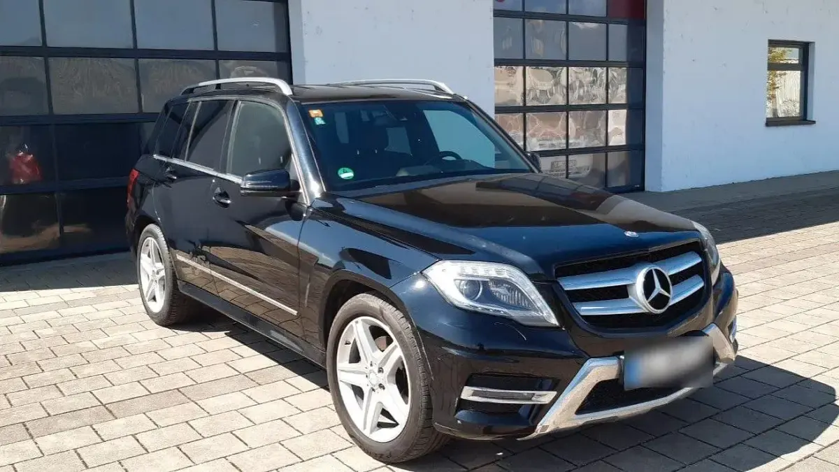 Gebraucht Mercedes GLK220 AMG line 170 PS (125 kW) 2014 Schwarz SUV