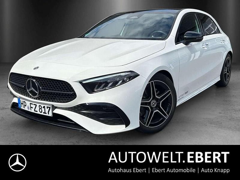 Weiß Gebraucht 2024 Mercedes A220 AMG Kleinwagen | 38.890 € (Etwas zu teuer) - Bild 1/4