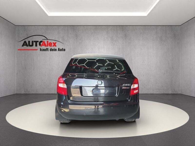 Gebraucht Skoda Fabia Ambiente 86 PS (63 kW) 2011 Black magic pearlescent Kleinwagen