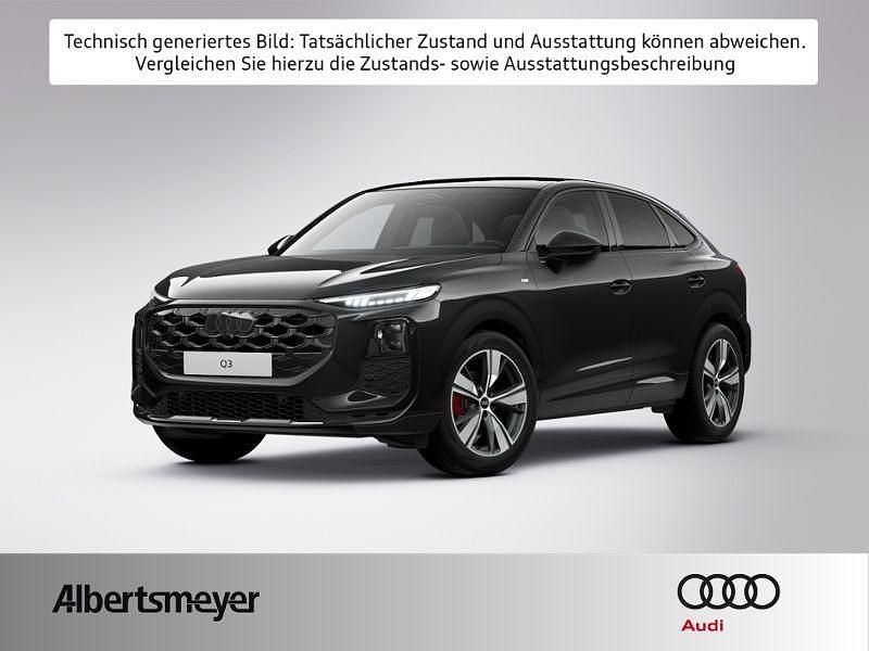 Schwarz Neu 2025 Audi Q3 Sportback Sport SUV | 54.490 € (Teuer) - Bild 1/4