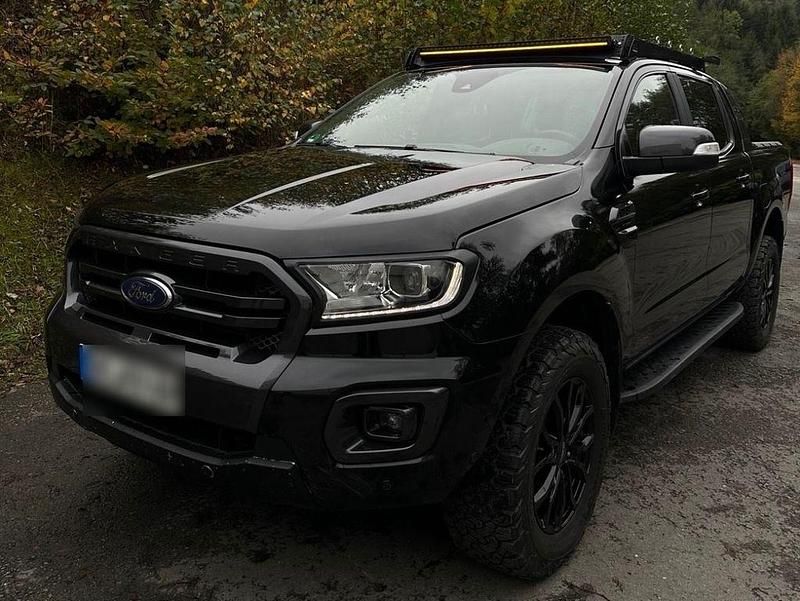 Schwarz Gebraucht 2021 Ford Ranger Wildtrack Abholung | 30.490 € (Guter Preis) - Bild 1/4