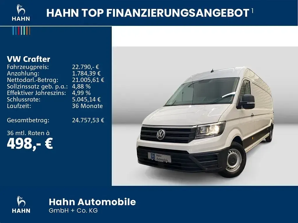 Brugt VW Crafter 177 HK (130 kW) 2019 Hvid Van