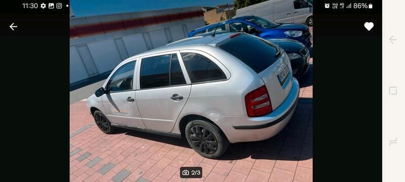 Grau Gebraucht 2004 Skoda Fabia Classic Kombi | 1.200 € (Fairer Preis) - Bild 1/4