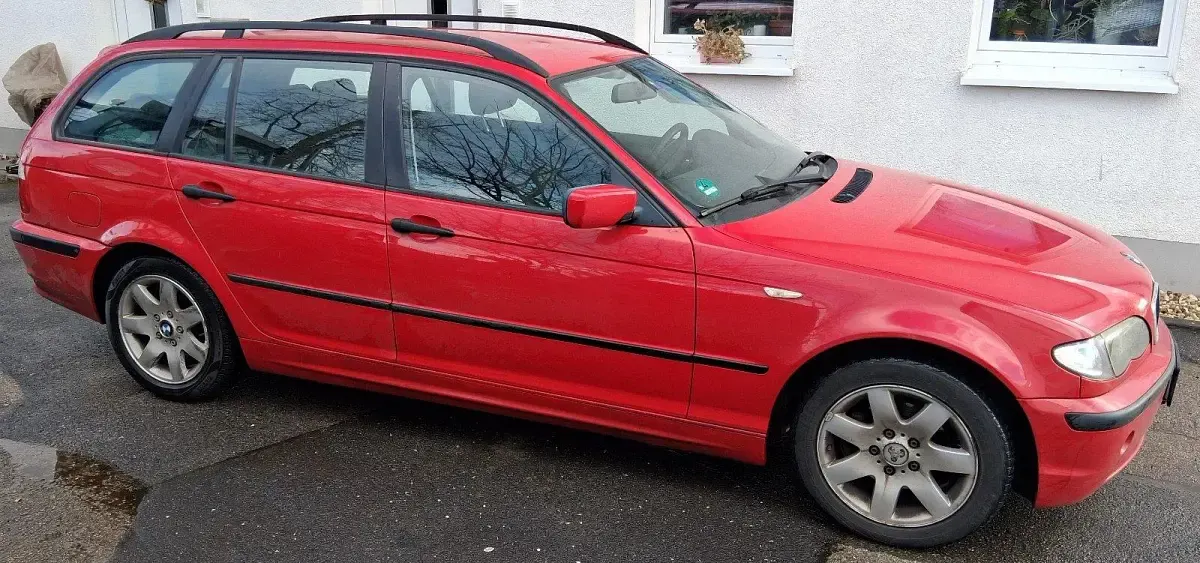 Gebraucht BMW 318 116 PS (85 kW) 2005 Rot Kombi