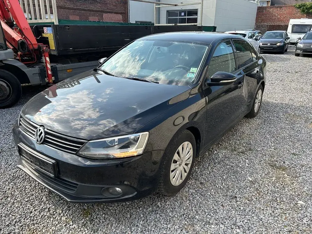 Gebraucht VW Jetta Comfortline 105 PS (77 kW) 2012 Schwarz Limousine