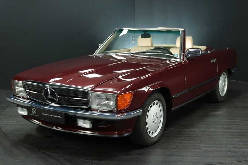 Rot Gebraucht 1989 Mercedes SL300 Cabrio | 109.500 € - Bild 1/4
