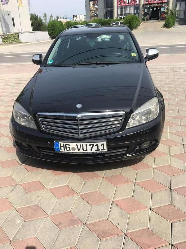 Schwarz Gebraucht 2008 Mercedes C220 Limousine | 2.959 € (Fairer Preis) - Bild 1/4