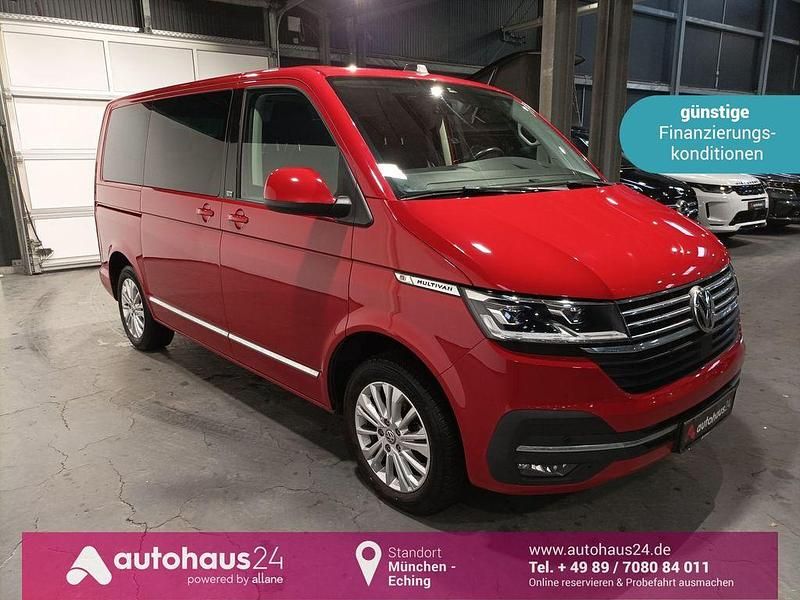 Rot Gebraucht 2021 VW Multivan Generation Six Van | 39.970 € (Guter Preis) - Bild 1/4