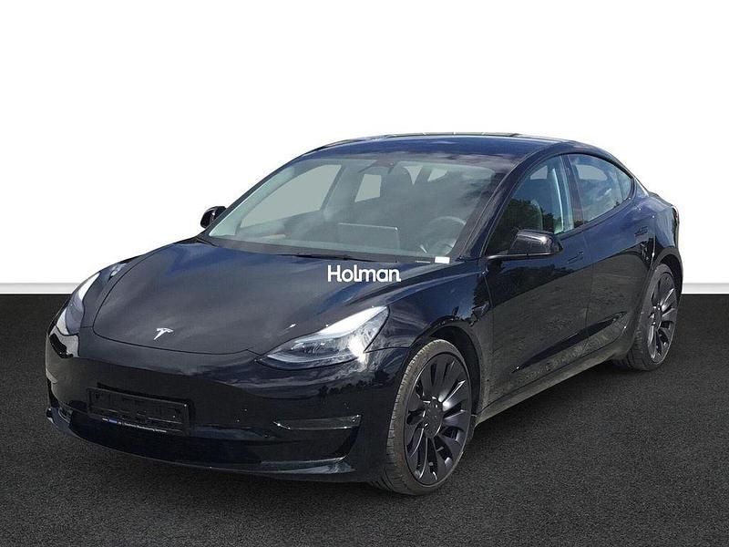 Schwarz Gebraucht 2023 Tesla Model 3 Performance Limousine | 35.223 € (Fairer Preis) - Bild 1/4