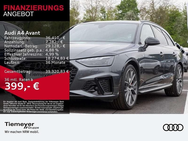 Grau Gebraucht 2024 Audi A4 S-Line Kombi | 36.410 € (Fairer Preis) - Bild 1/1