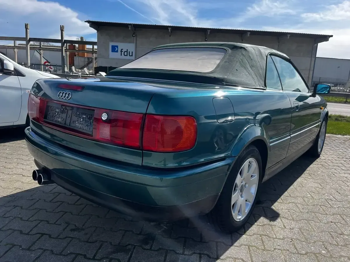 Gebraucht Audi Cabriolet Sport 116 PS (85 kW) 1997 Grün Cabrio