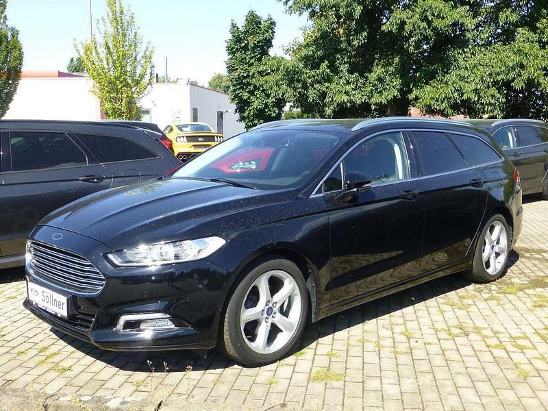 Schwarz Gebraucht 2018 Ford Mondeo Titanium Kombi | 15.980 € (Fairer Preis) - Bild 1/4