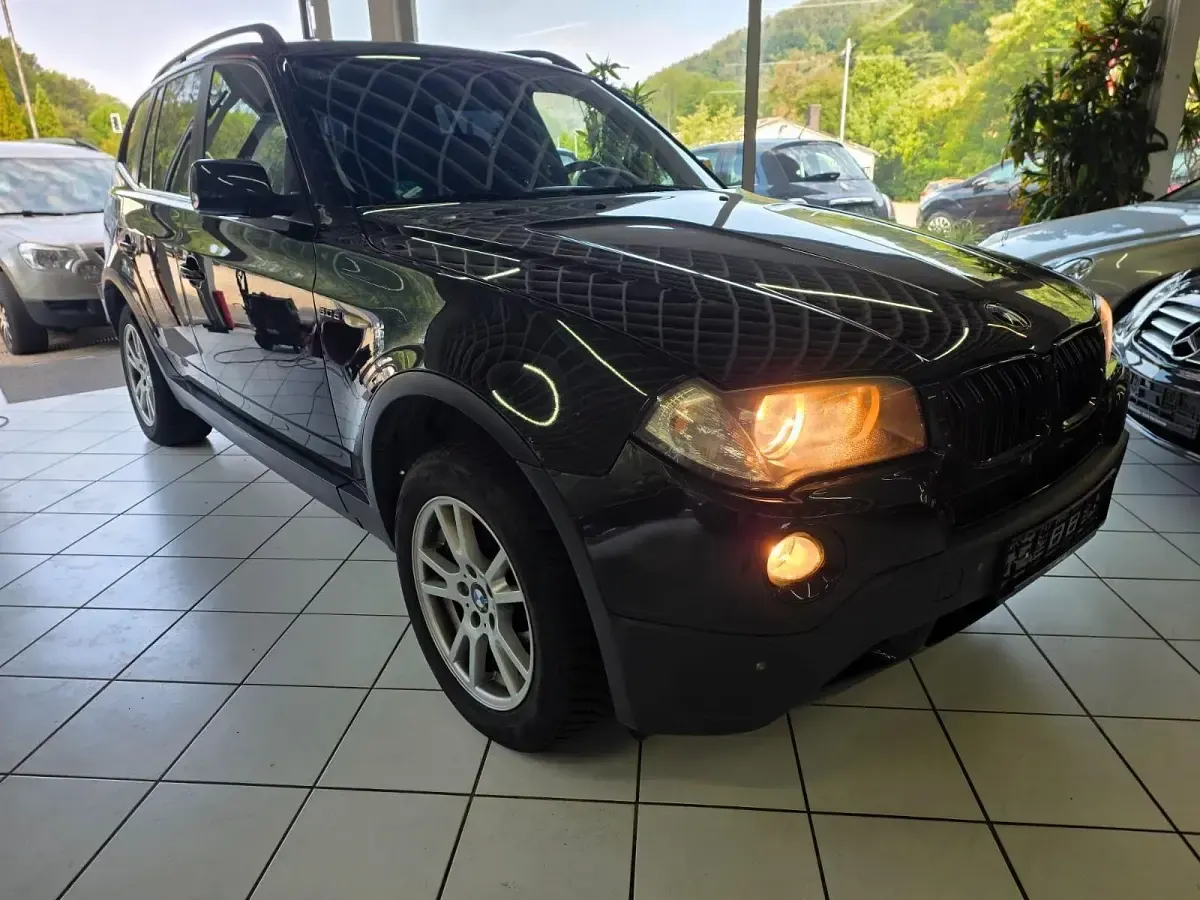 Gebraucht BMW X3 Sport Line 218 PS (160 kW) 2007 Schwarz SUV
