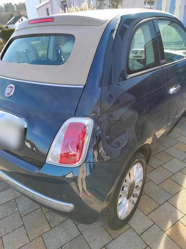 Gebraucht Fiat 500C Lounge 69 PS (50 kW) 2014 Blau Cabrio
