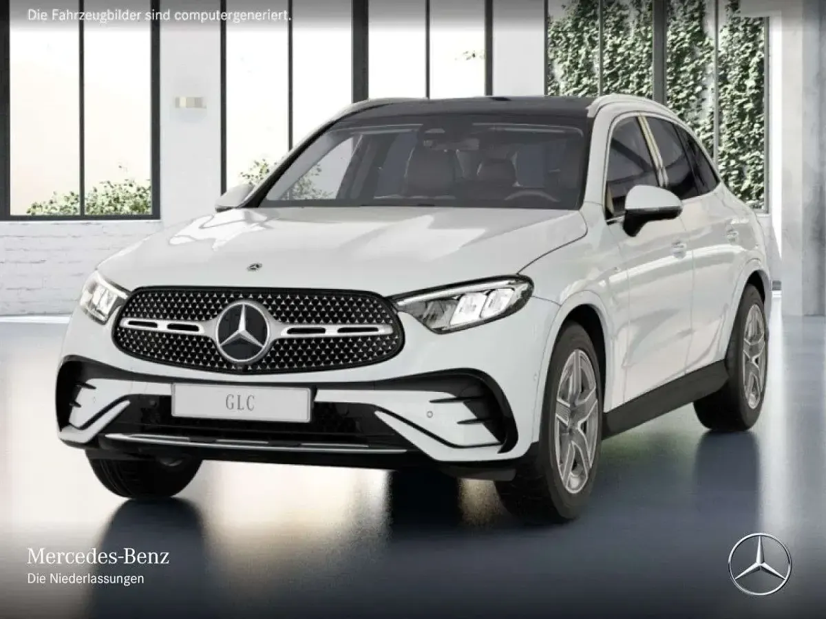 Gebraucht Mercedes GLC400d AMG 252 PS (185 kW) 2025 Weiß SUV