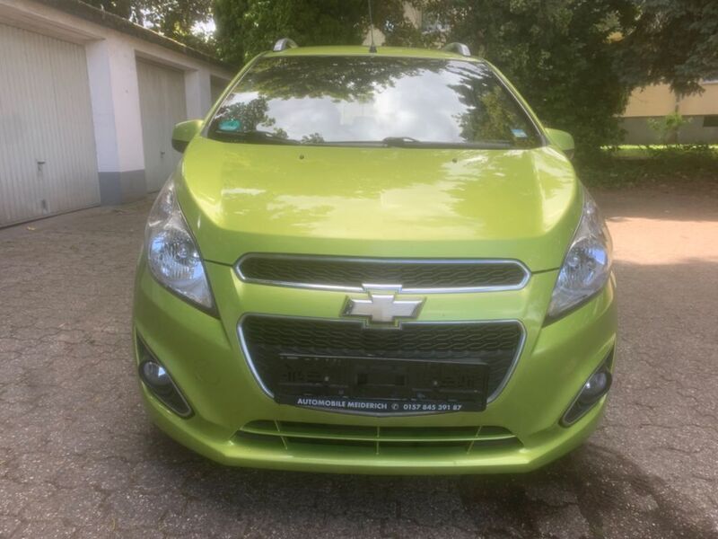 Grün Gebraucht 2014 Chevrolet Spark LT Kleinwagen | 3.990 € (Etwas zu teuer) - Bild 1/4