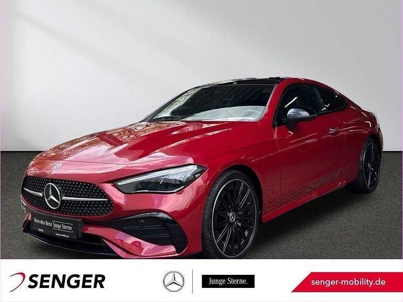 Rot Gebraucht 2024 Mercedes CLE220 AMG Coupé | 53.780 € (Guter Preis) - Bild 1/4