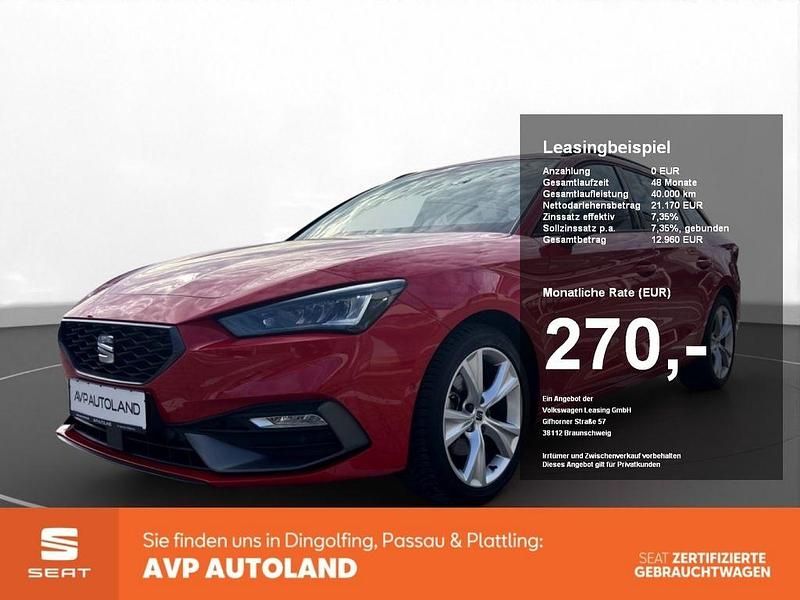 Gebraucht Seat Leon FR 131 PS (96 kW) 2022 Rot Kombi