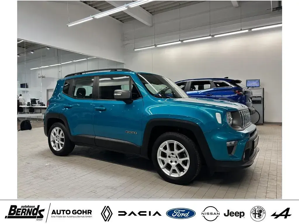 Gebraucht Jeep Renegade Limited 150 PS (110 kW) 2021 Grün SUV