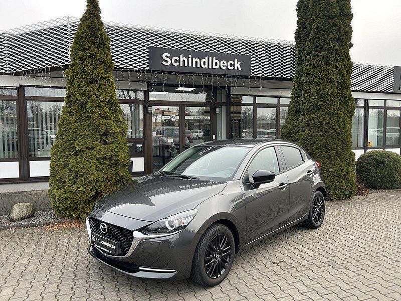 Machine gray (metallic) Gebraucht 2021 Mazda 2 Homura-Line Kleinwagen | 17.890 € (Fairer Preis) - Bild 1/4
