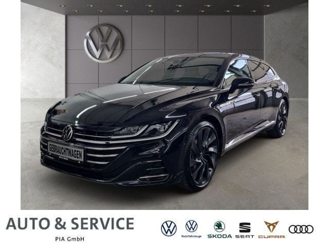 2t deep black perleffekt Gebraucht 2024 VW Arteon R-line Kombi | 43.990 € - Bild 1/4