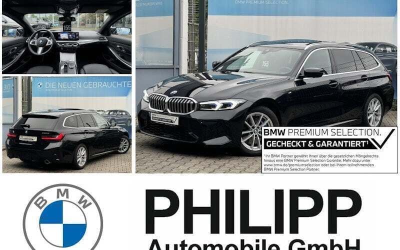 Black sapphire Gebraucht 2024 BMW 330 M Sport Kombi | 55.399 € (Fairer Preis) - Bild 1/4