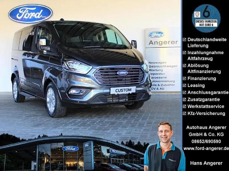 Magneticgrau metallic Gebraucht 2021 Ford Transit Custom | 34.490 € (Teuer) - Bild 1/4