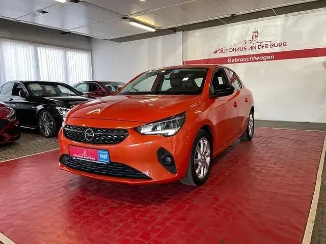 Używany Opel Corsa Elegance 101 KM (74 kW) 2020 Pomarańczowy Hatchback