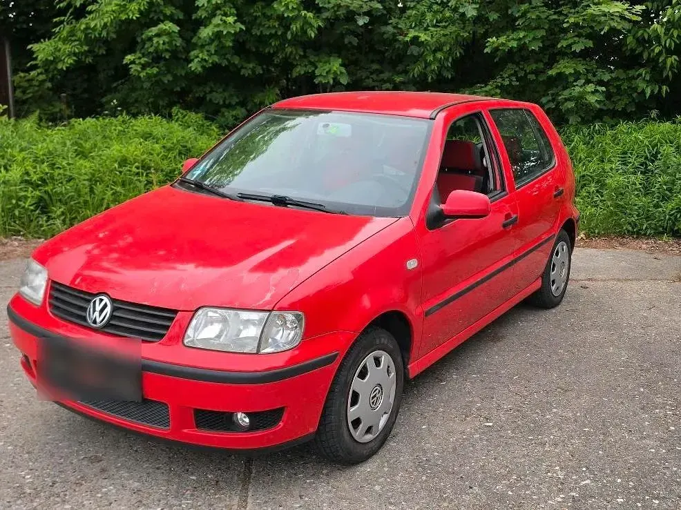Gebraucht VW Polo 60 PS (44 kW) 2000 Rot Kleinwagen