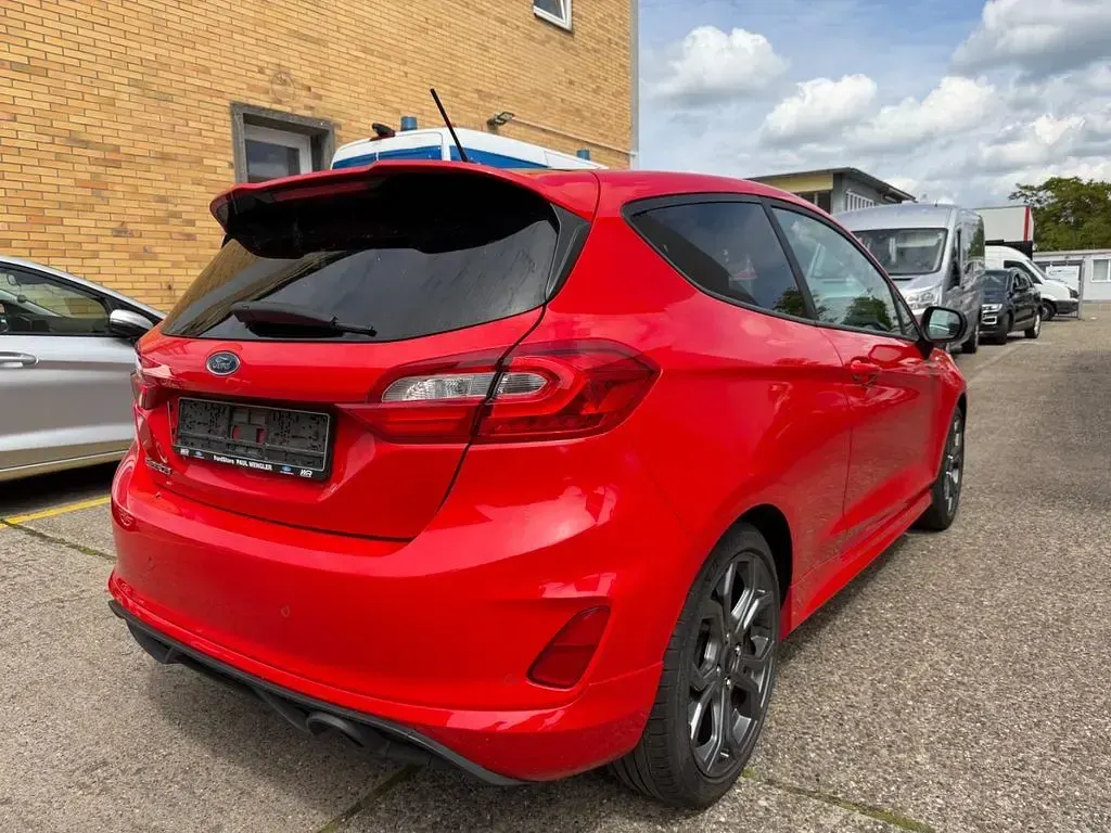 Gebraucht Ford Fiesta ST-Line 101 PS (74 kW) 2019 Rot Kleinwagen