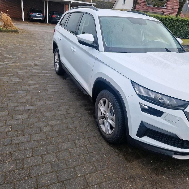 Gebraucht Skoda Kodiaq Ambition 150 PS (110 kW) 2021 Weiß SUV
