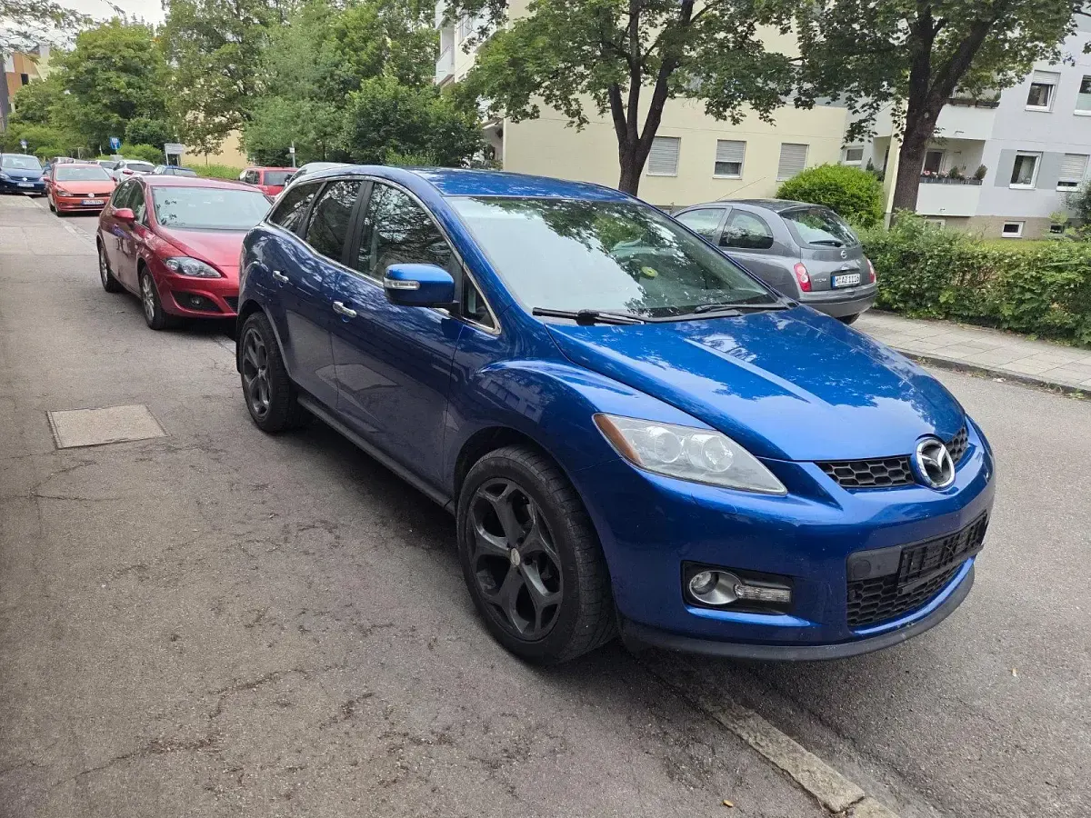 Gebraucht Mazda CX-7 258 PS (189 kW) 2008 Blau SUV