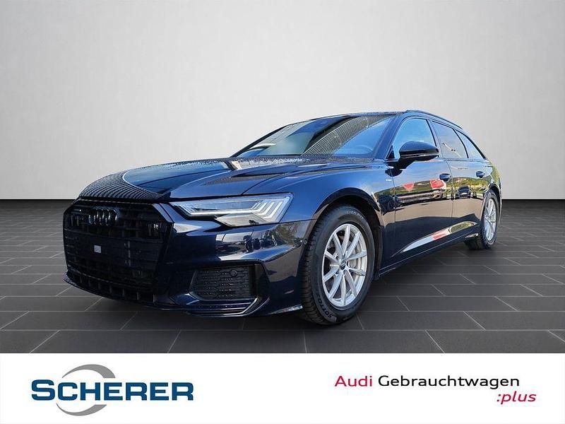Blau (metallic) Gebraucht 2022 Audi A6 Business Kombi | 29.990 € (Fairer Preis) - Bild 1/4