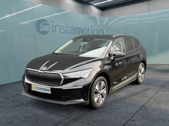 Schwarz Gebraucht 2021 Skoda Enyaq iV SUV | 29.501 € (Etwas zu teuer) - Bild 1/2
