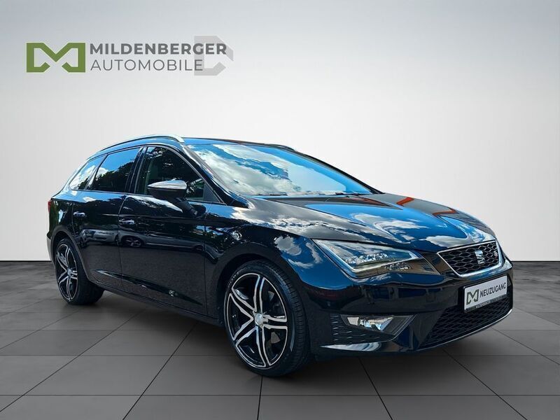 Schwarz Gebraucht 2014 Seat Leon ST FR Kombi | 11.990 € (Etwas zu teuer) - Bild 1/4