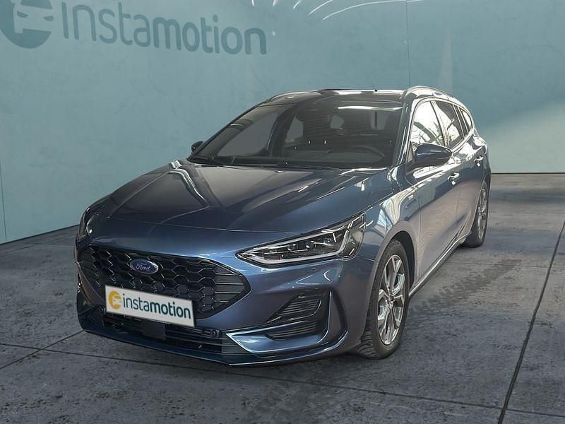 Blau Gebraucht 2023 Ford Focus ST-Line Kombi | 27.199 € (Fairer Preis) - Bild 1/4