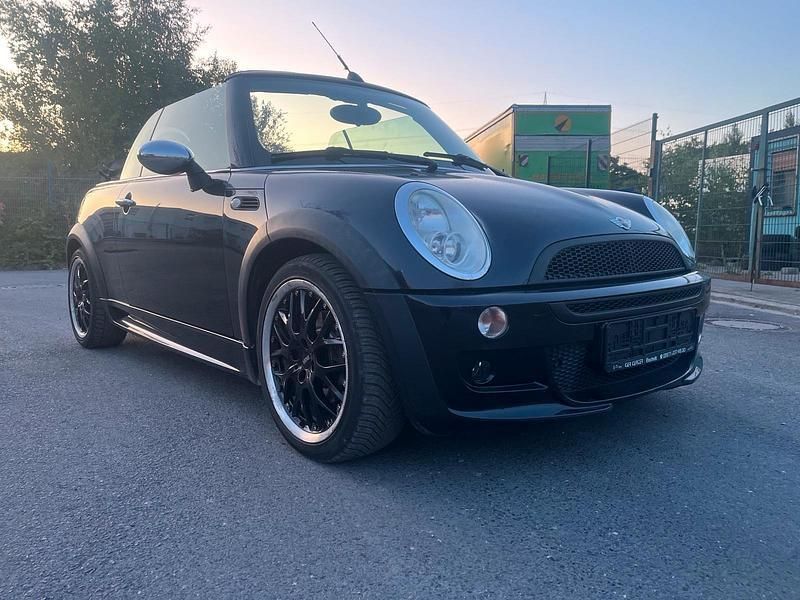 Schwarz Gebraucht 2008 Mini John Cooper Works Cabriolet Cabrio | 3.799 € (Superpreis) - Bild 1/4