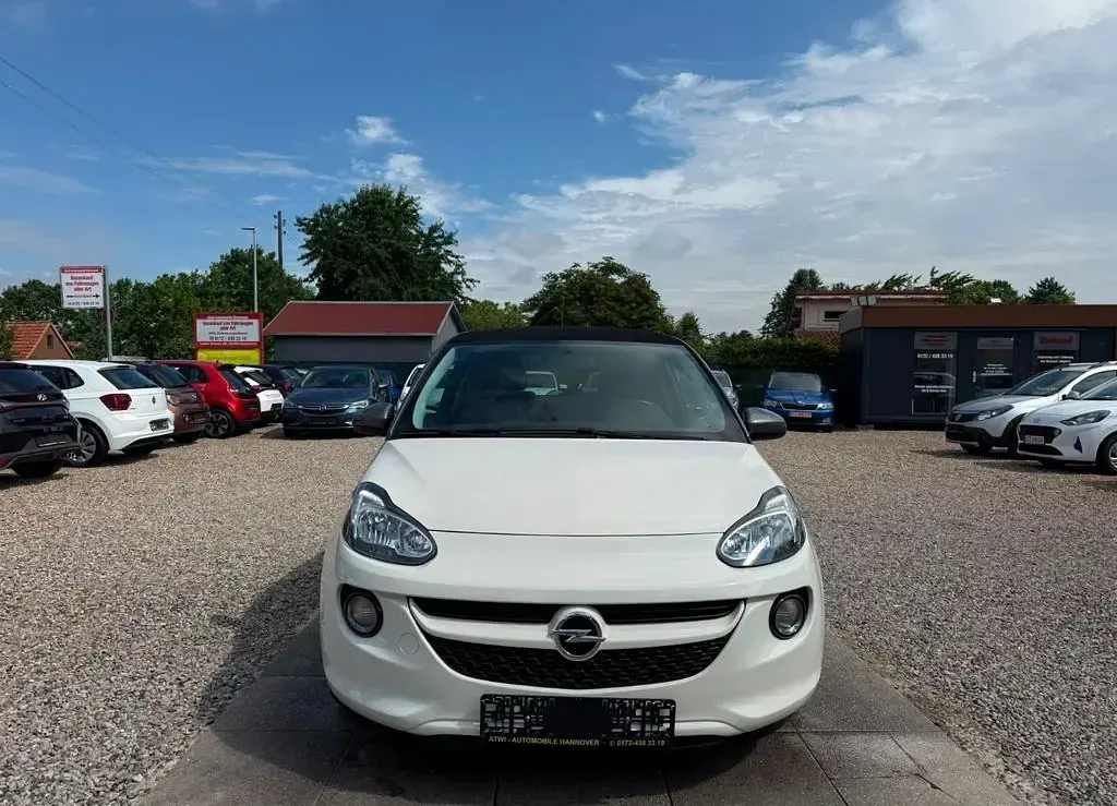Gebraucht Opel Adam Open Air 69 PS (50 kW) 2015 Cream white Kleinwagen