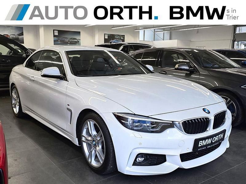 Weiß Gebraucht 2018 BMW 420 M Sport Cabrio | 31.800 € (Teuer) - Bild 1/3