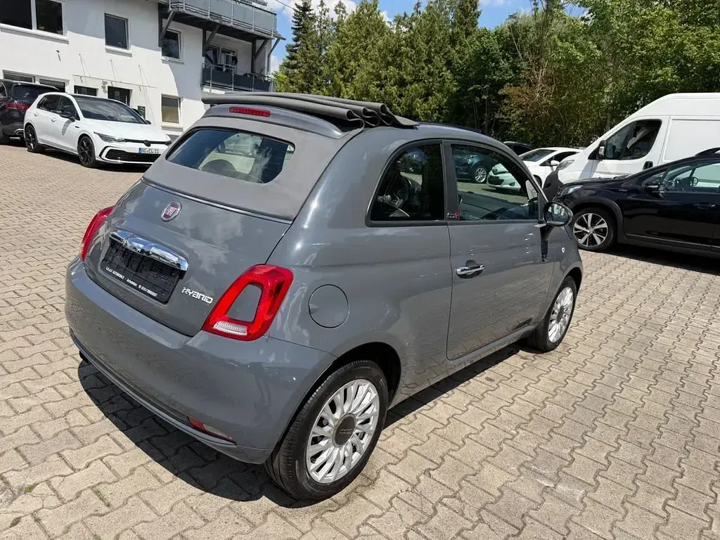 Gebraucht Fiat 500 Lounge 69 PS (50 kW) 2020 Grau Cabrio