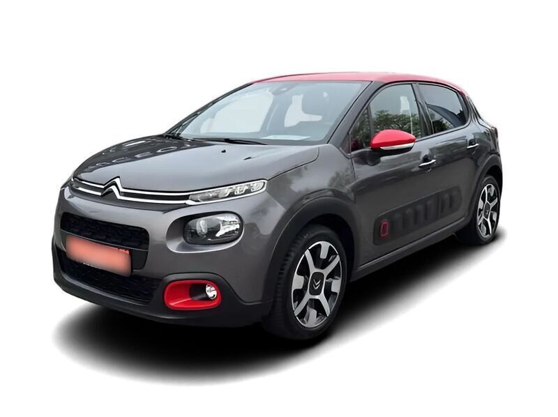 Grau Gebraucht 2020 Citroën C3 PureTech Kleinwagen | 17.049 € (Teuer) - Bild 1/4