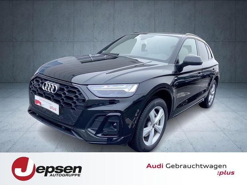 Mythosschwarz metallic Gebraucht 2022 Audi Q5 S-Line SUV | 38.460 € (Fairer Preis) - Bild 1/4