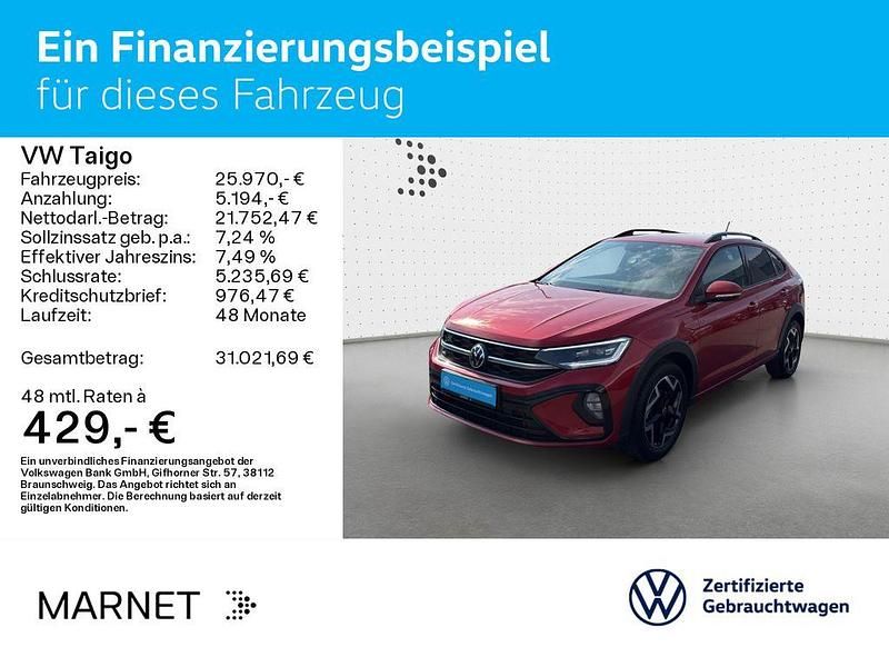 Gebraucht VW Taigo R-line 150 PS (110 kW) 2025 Kings red metallic SUV